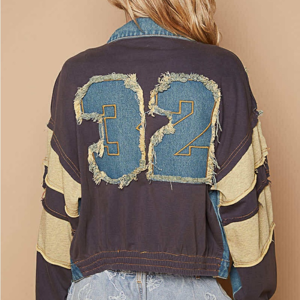POL Denim Patchwork Jacket - Picture 3 of 6